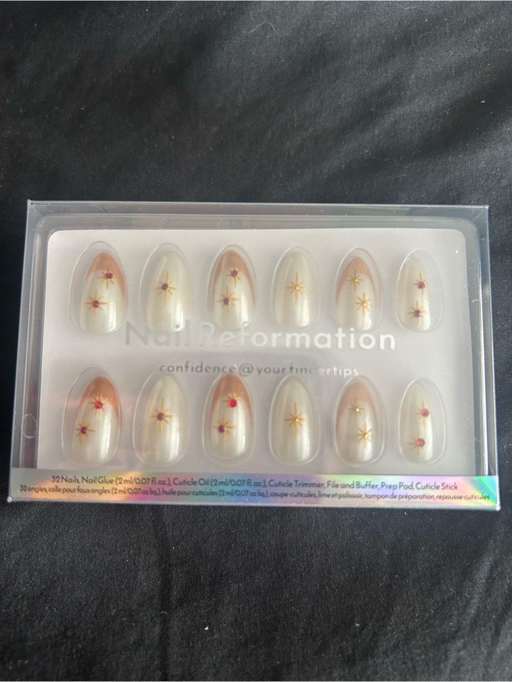 Star Accent Press-On Nail Set